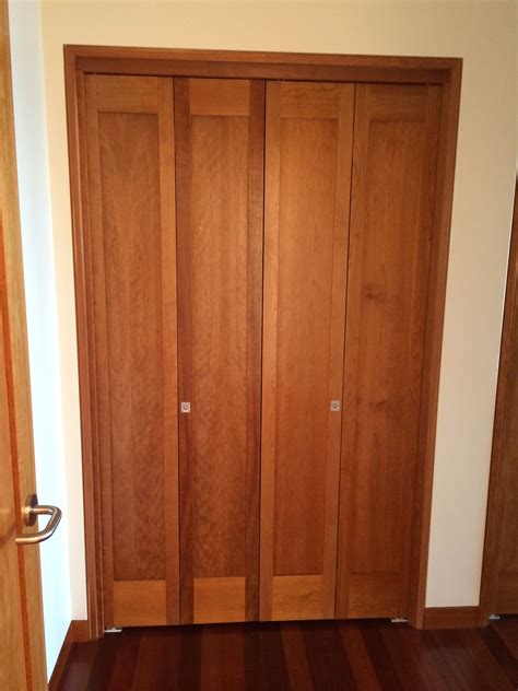 Cherry Wood Bifold Closet Doors Bifold Closet Doors Closet Doors