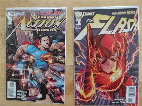 Large Dc Comics Lot The New 52 Action Comics And More Take A Look