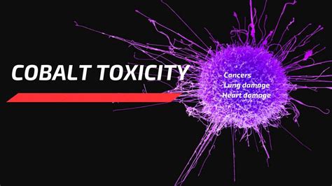 Cobalt Toxicity Cardiac Toxicity Lung Toxicity Cancers Cobalt