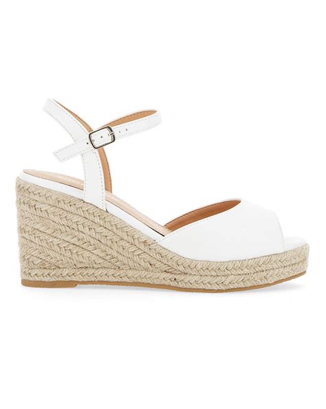 Dree Espadrille Wedge Extra Wide Fit Oxendales