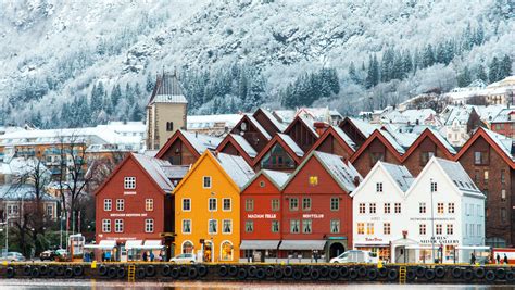 Photos Of Bryggen In Bergen Norway Frozen Inspiration