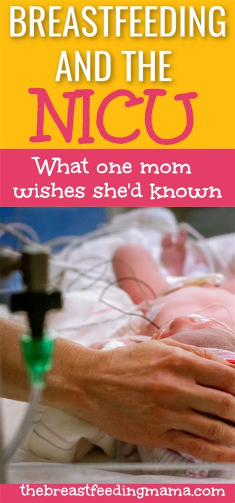 Breastfeeding In The Nicu What I Wish I D Known The