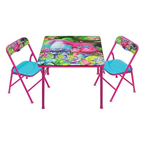 Find great deals on ebay for kids activity table and chairs. Trolls 3-Piece Activity Table and Chairs Set - Bed Bath ...