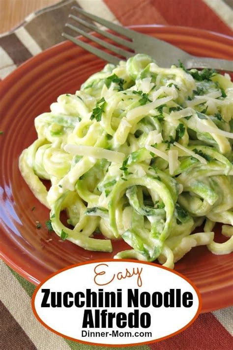Healthy noodle will be coming back to your local store very soon!! Easy Zucchini Noodle Alfredo | Recipe | Veggie noodles ...