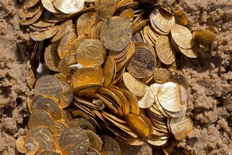 A Rare Gold Coin Dating To 4th Century Ad Has Been Found During An