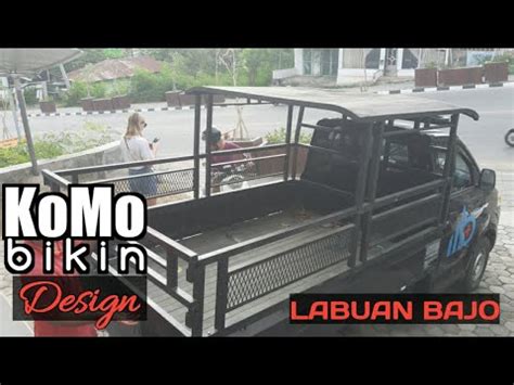 Pembuatan Setengah Atap Ram Bak Pickup Apv Mega Carry Youtube