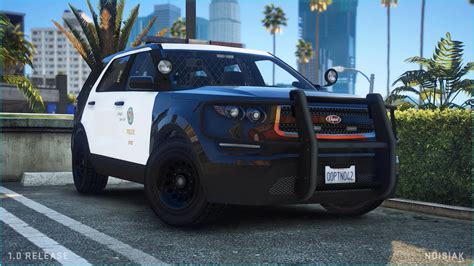 Police Vapid Scout Add On Fivem Extras Tuning Call Sign System