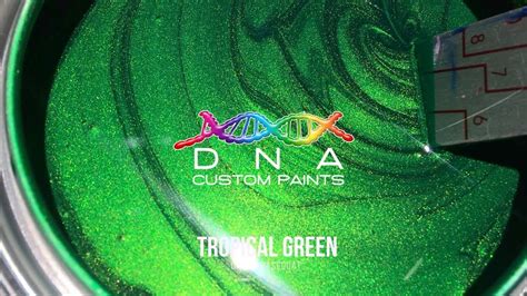 Tropical Green Dna Candy Basecoat Youtube