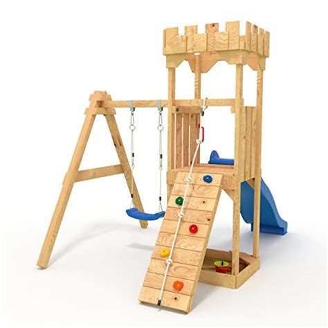 Kletterturm garten jungle farm 2 slides spielturm beach hut rutsche 2 90 m von blue rabbit kiefer imprägniert 45a7343c3f4f ab41d31a3e63 854—854 pixel details zu garten kinder spielturm fips. Spielturm - Kletterturm - Ritterburg "S" mit Rutsche ...