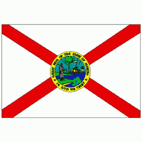 State Of Florida Flag 4 X 6 Inch Pack Of 10