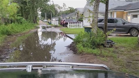 Jacksonville Neighborhood Tired Of Decades Old Flooding Issues