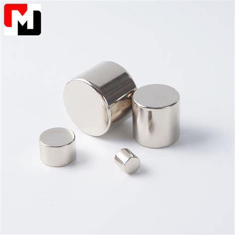 N50 Supplier Permanent Strong Neodymium Cylinder Magnet China