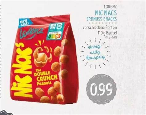Lorenz Nic Nacks Erdnuss Snacks Angebot Bei Edeka Struve
