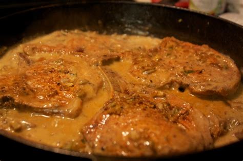 For this pork chop recipe, to get a true reading on the meat, make sure the thermometer is dead in the center and not too close to the bones, where the temperature will be higher. Enjoy & have a nice meal !!!: Smothered Pork Chops