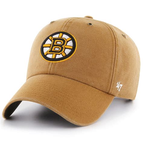 Boston Bruins Mens Carhartt X 47 Brand Clean Up Hat Bobs Stores
