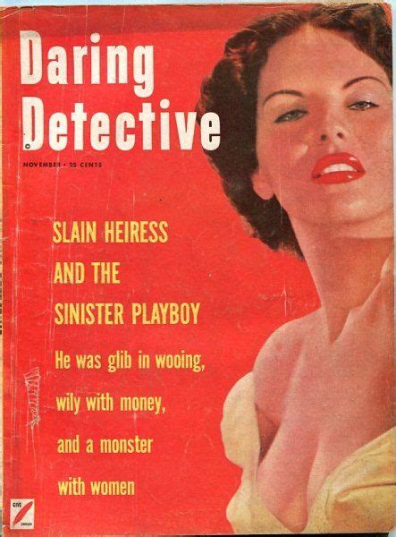 Daring Detective November 1952 Dares Magazine Cover