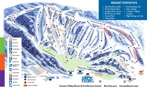 The cabins of kelly mountain are 4 cabin rentals located 7 miles from downtown. Canaan Valley Resort Trail Map | OnTheSnow