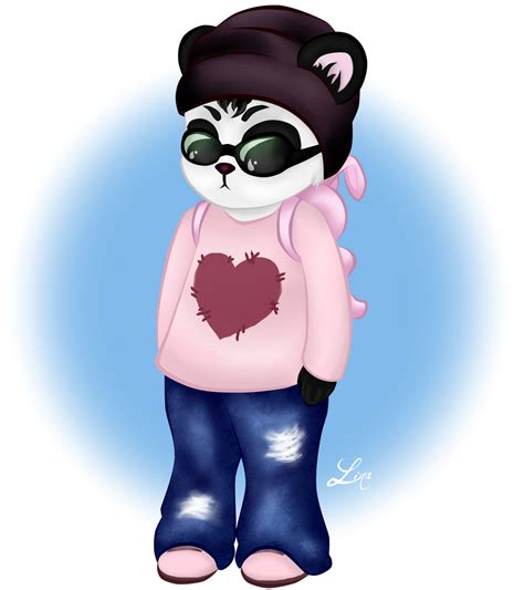 Panda Boy Chibi Commission For Poetic By Linaleonora On Deviantart
