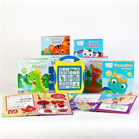 This My First Smart Pad Baby Einstein 8 Book Library Features A New