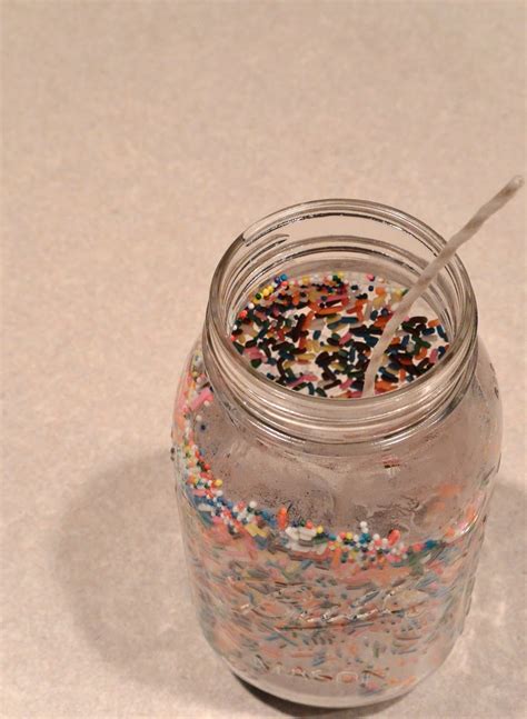 Mixin Mom Funfetti Candle In A Mason Jar Diy