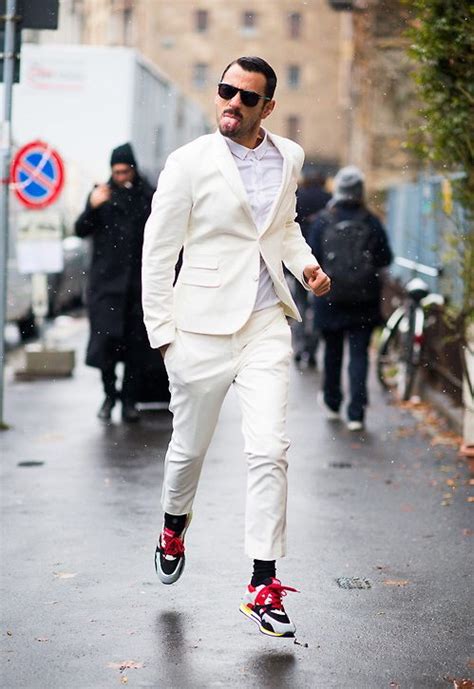 How To Wear Sneakers With A Suit Modern Mens Guide