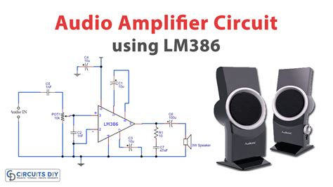 Lm Based Audio Amplifier Circuit Audio Amplifier Audio Amplifier My