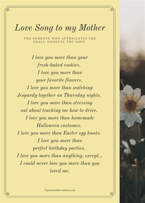 32 Beautiful Funeral Poems For Mom Poems And Occasions
