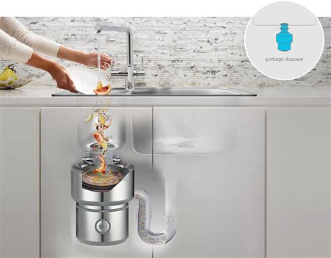Normally, the kitchen garbage disposal unit is fixing under the kitchen sink, between the sink drain and the trap. Kitchen Sink Drains: Which Drain You Need for Your Sink ...