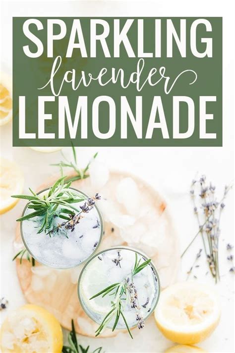 Sparkling Lavender Lemonade Recipe Lavender Lemonade Simple Syrup
