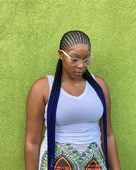Collisha 🇻🇨 In 🇧🇧 On Instagram “straight Backs On Natural Hair🥰” African Hair Braiding Styles
