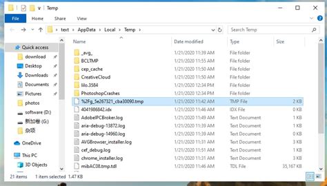 How To Recover Temporary Files In Windows 107xpvista