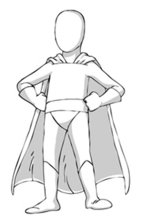 Super Hero Template For Designing Your Very Own Superflex
