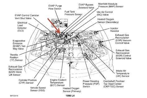 Honda Crv 2002 Engine Parts Diagram