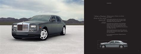 2011 Rolls Royce Phantom Brochure
