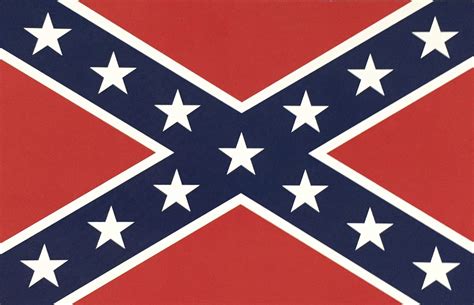 Rebel Flag Csa Battle Flag Confederate Bumper Sticker Confederate