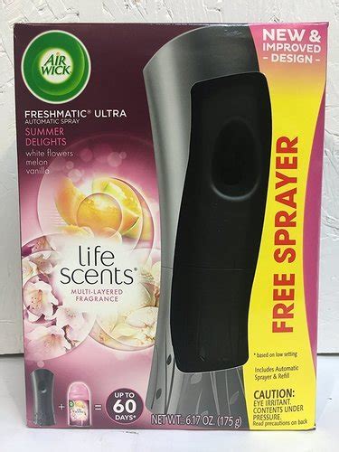 Air Wick Freshmatic Ultra Sprayer And Refill Life Scents Summer