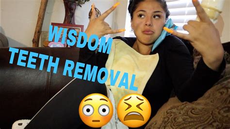 Wisdom Teeth Removal Mom Freaks Out Surgery Vlog Youtube