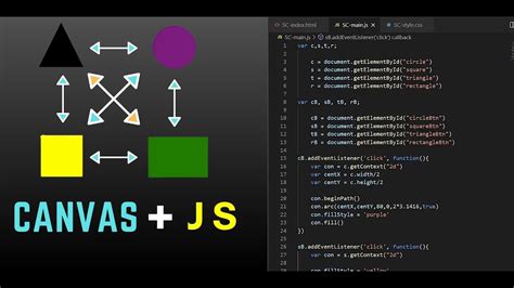 Easy Shape Changing With Canvas And Jsjavascript Youtube