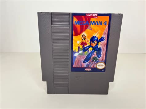 Mega Man 4 Game Cartridge Retrosavior