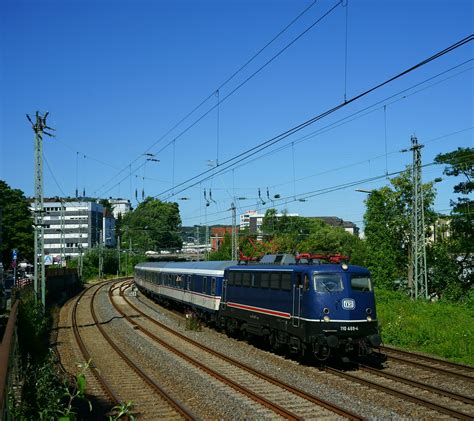 110 469 Mit Nx Ersatzzug Verlässt Wuppertal Hbf Richtung O Flickr