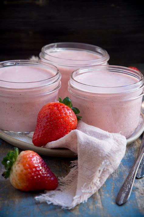 Low Carb Strawberry Mousse Keto Friendly Simply So Healthy