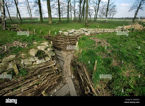 Ww1 Bayernwald A Site With German Trenches From The First World War At