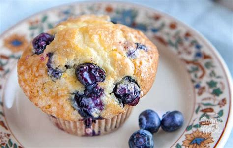 Lemon Blueberry Muffin Recipe Bakery Style Sugar Geek Show