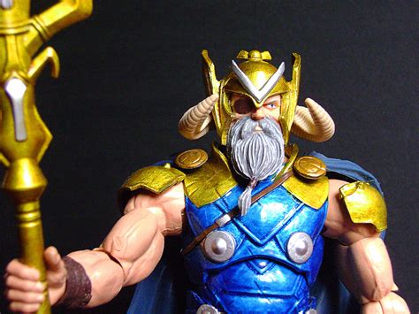 Odin Metallic Version Marvel Legends Custom Action Figure