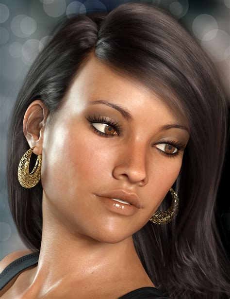 Hoop Earrings Collection For Genesis 8 And 8 1 Females Daz 3d