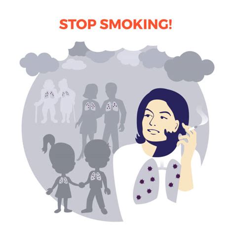 passive smoking illustrations royalty free vector graphics and clip art istock