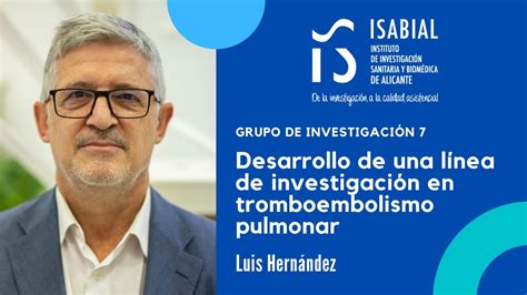 Tromboembolismo pulmonar desarrollo de una línea de investigación