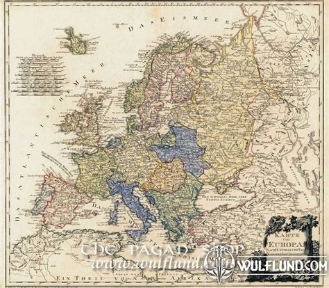 Map Of Europe 1795 Franz Jojan Joseph Von Reilly Historical Map