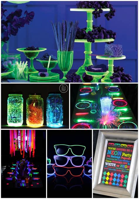 15 Glow In The Dark Party Ideas B Lovely Events