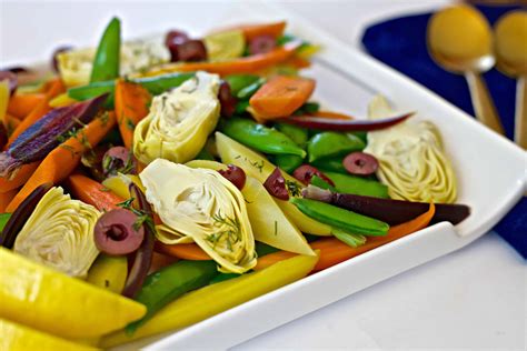 Spring Vegetable Salad Recipe | The Domestic Dietitian